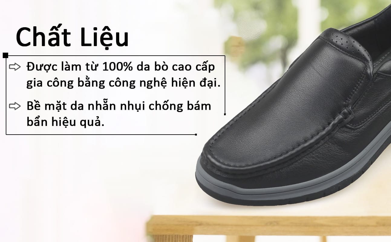 Giày mọi nam đế bằng tiện lợi